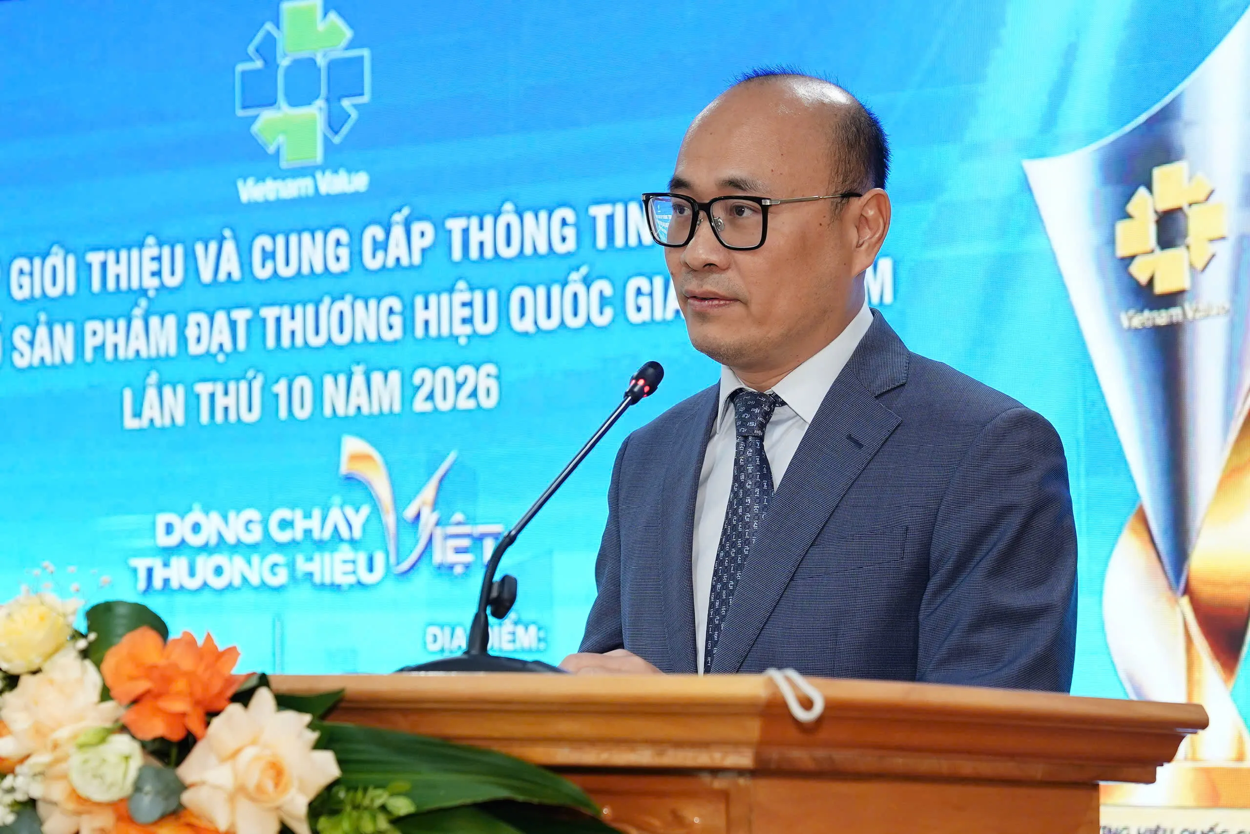 Vĩnh Hiệp tham dự Họp báo Lễ Công bố sản phẩm đạt Thương hiệu Quốc gia Việt Nam 2026 2 Diễn giả tại họp báo giới thiệu sản phẩm Thương hiệu Quốc gia