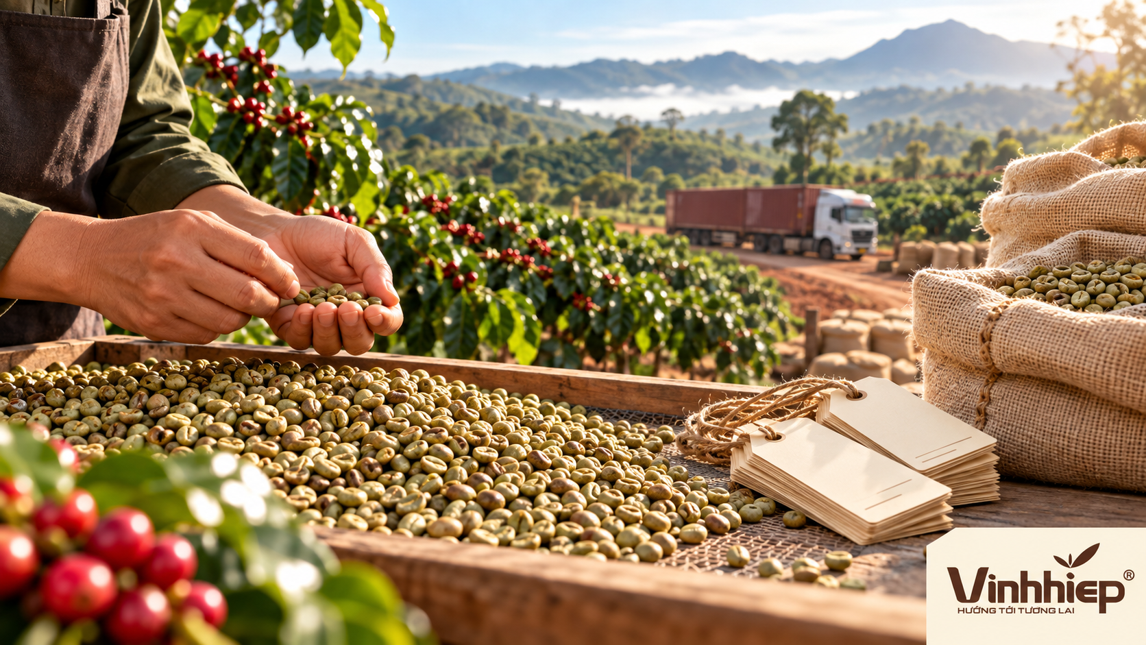 Gia Lai Coffee Export và quy trình kiểm tra nguồn cà phê